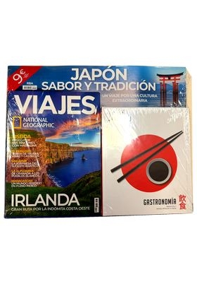 PACK COLECCION JAPON, 1 GASTRONOMIA + REVISTA VIAJES