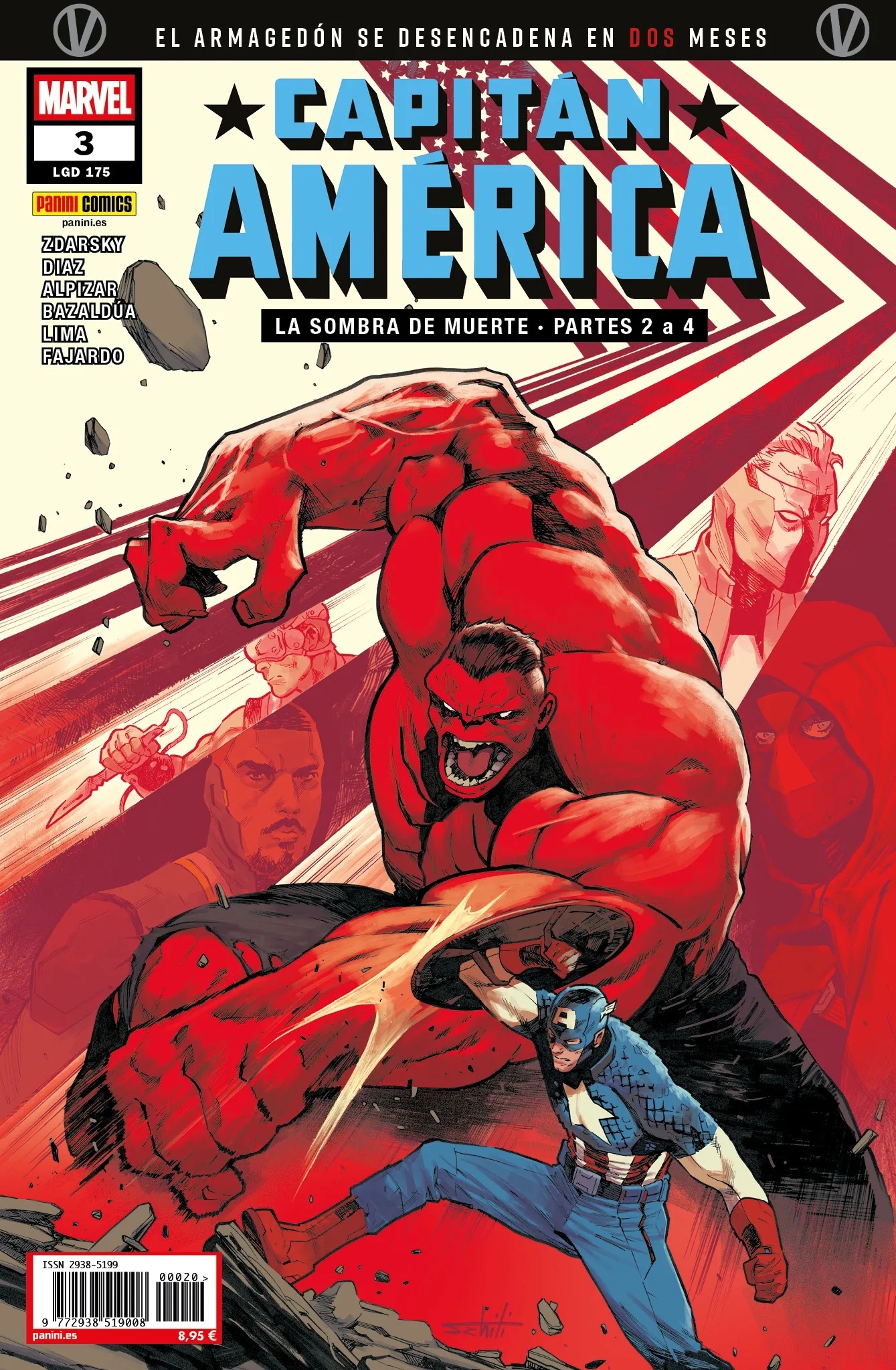 CAPITAN AMERICA, 3 #175