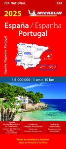 MAPA CARRETERAS ESPAÑA Y PORTUGAL (2025)