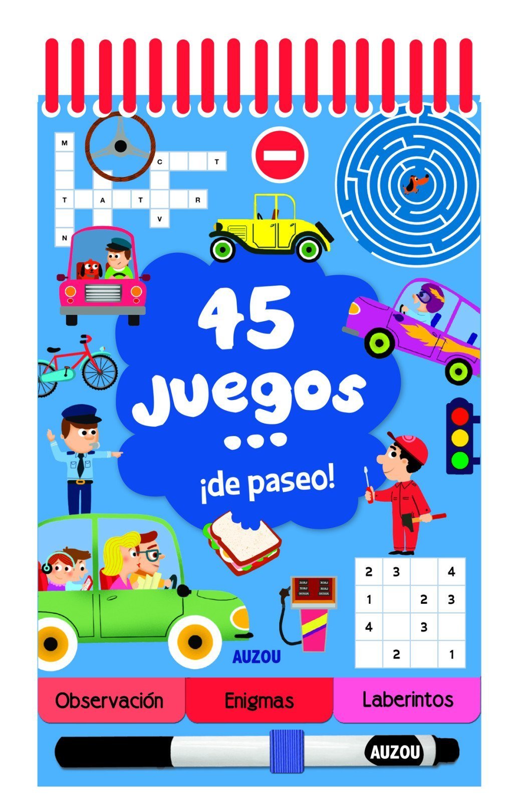 45 JUEGOS DE PASEO. ESPIRAL