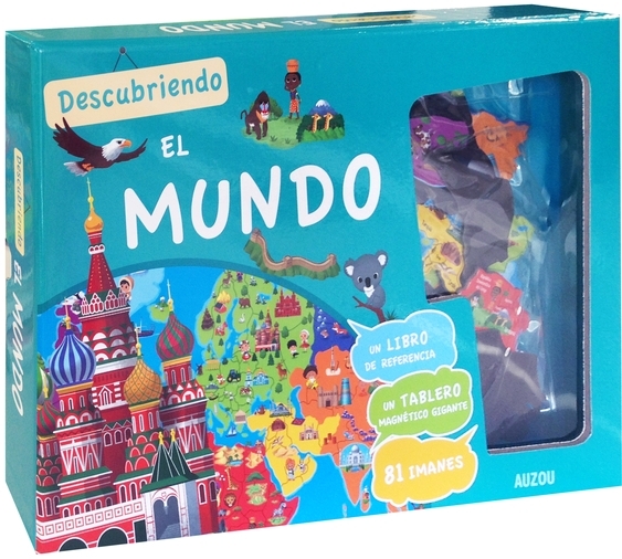 DESCUBRIENDO EL MUNDO TABLERO MAGNÉTICO