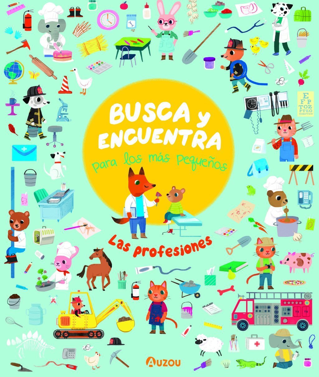 BUSCA Y ENCUENTRA PARA LOS MÁS PEQUEÑOS. LAS PROFESIONES