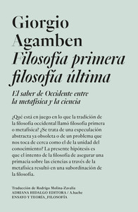 FILOSOFIA PRIMERA FILOSOFIA ULTIMA