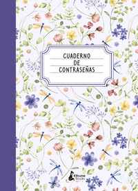 CUADERNO DE CONTRASEÑAS LILA