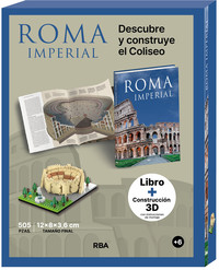ROMA IMPERIAL. DESCUBRE Y CONSTRUYE EL COLISEO (LIBRO + MAQ