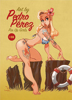 ART BY PEDRO PEREZ. PIN UP GIRLS