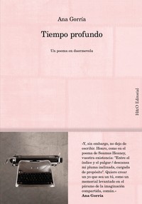 TIEMPO PROFUNDO. UN POEMA EN DUERMEVELA