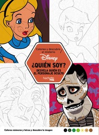 QUIEN SOY? COLOREA Y DESCUBRE MISTERIO DISNEY