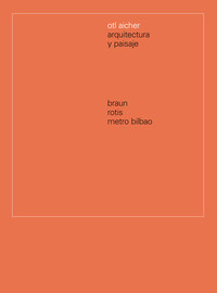 OTL AICHER. ARQUITECTURA Y PAISAJE
