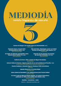 REVISTA MEDIODIA, 3 REVISTA HISPANICA DE RESCATE