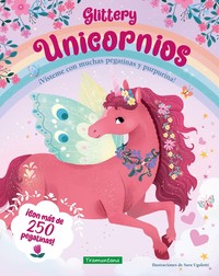UNICORNIOS. VISTEME CON MUCHAS PEGATINAS Y PURPURINA