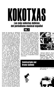 KOKOTXAS. LAS MEJORES JOYAS DEL PERIODISMO MUSICAL ESPAÑOL