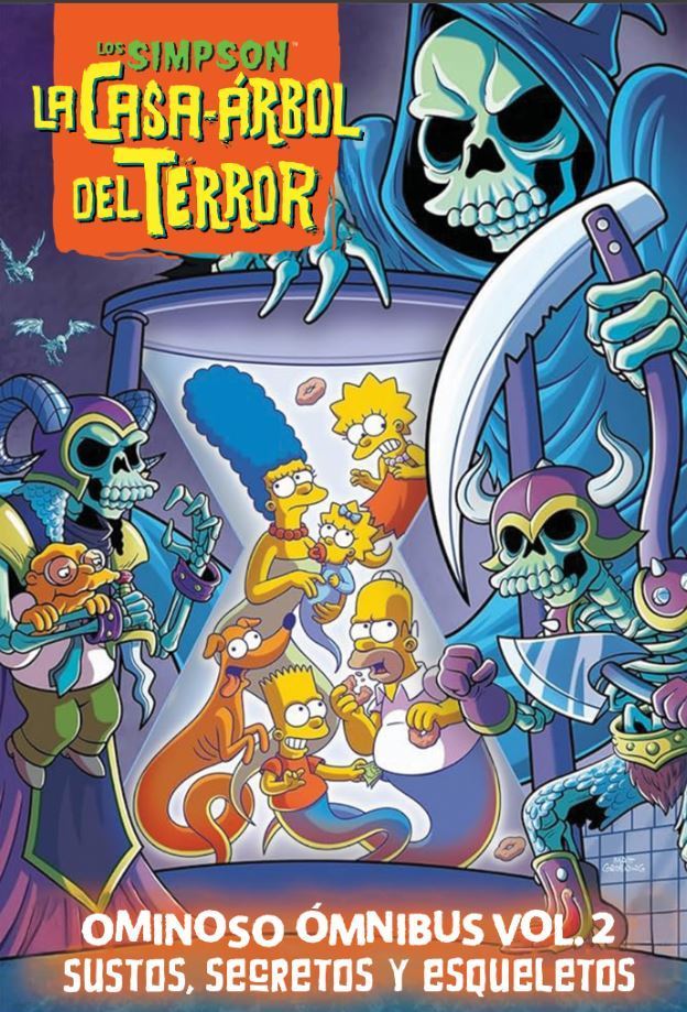 SIMPSON. LA CASA-ARBOL DEL TERROR, 2 OMINOSO ÓMNIBUS. SUSTOS, SECRETOS Y ESQUELETOS