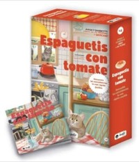 ESPAGUETTIS CON TOMATE. APRENDE CON LAS PALABRAS