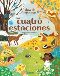 CUATRO ESTACIONES. LIBRO PEGATINAS