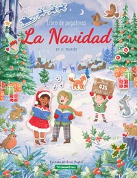 NAVIDAD EN EL MUNDO. LIBRO PEGATINAS