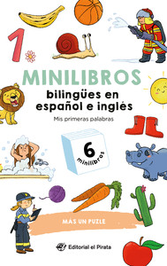 MINILIBROS BILINGUES ESPAÑOL E INGLES. MIS PRIMERAS PALABRA