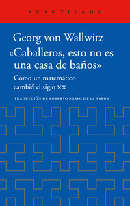 CABALLEROS, ESTO NO ES UNA CASA DE BAÑOS. COMO UN MATEMATIC