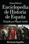 ENCICLOPEDIA DE HISTORIA DE ESPAÑA (IV). DICCIONARIO BIOGRAF