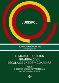 TEMARIO OPOSICION GUARDIA CIVIL ESCALA DE CABOS Y GUARDIAS