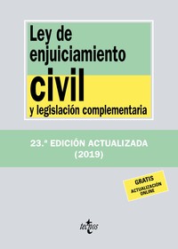 ** LEY ENJUIC CIVIL Y LEGISLACION COMP 2019