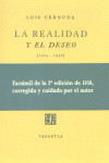 REALIDAD Y EL DESEO -FACSIMIL-