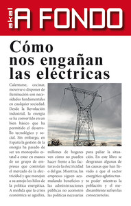 COMO NOS ENGAÑAN LAS ELECTRICAS