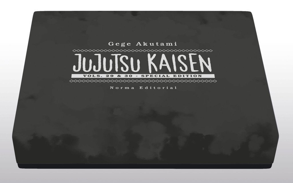 JUJUTSU KAISEN,29+30 PACK ESPECIAL. INCLUYE 15 POSTALES, ESTUCHE Y POSTER