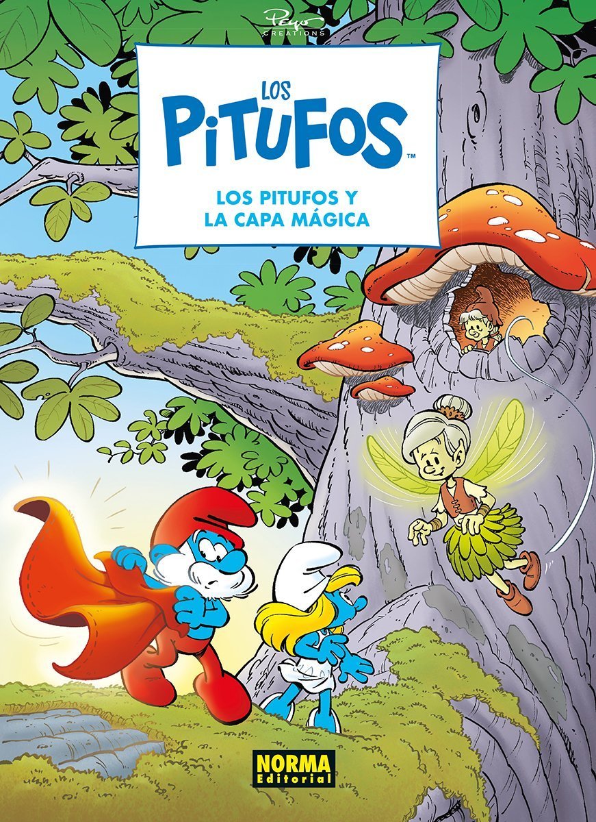 PITUFOS,43 LOS PITUFOS Y LA CAPA MÁGICA