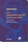 MATEMATICAS DEL SISTEMA SOLAR