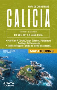 MAPA CARRETERAS GALICIA (DESPLEGABLE)