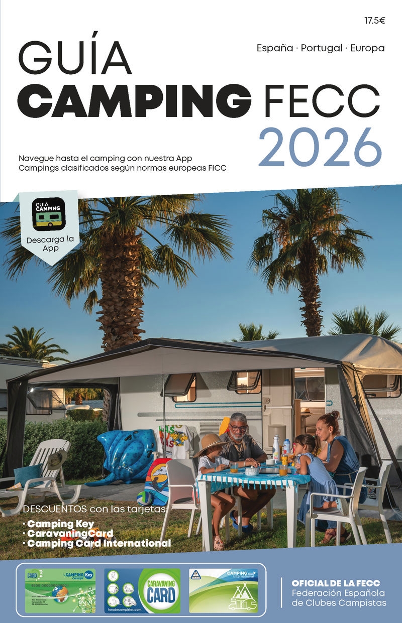 GUIA CAMPING FECC 2026. ESPAÑA - PORTUGAL - EUROPA