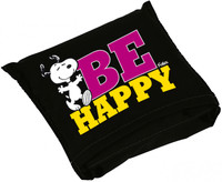 ** BOLSA PLEGABLE SNOOPY BE HAPPY NEGRO