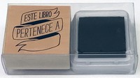 SELLO EX-LIBRIS. ESTE LIBRO PERTENECE: BLANCO