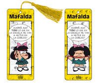 MARCAPAGINAS 3D MAFALDA (AMARILLO)