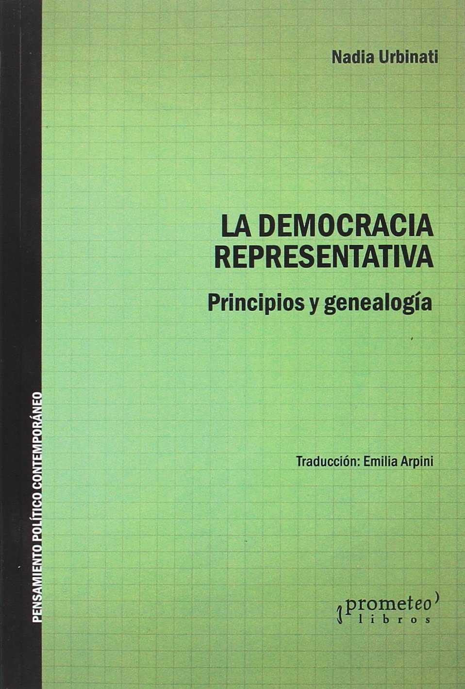 DEMOCRACIA REPRESENTATIVA, LA