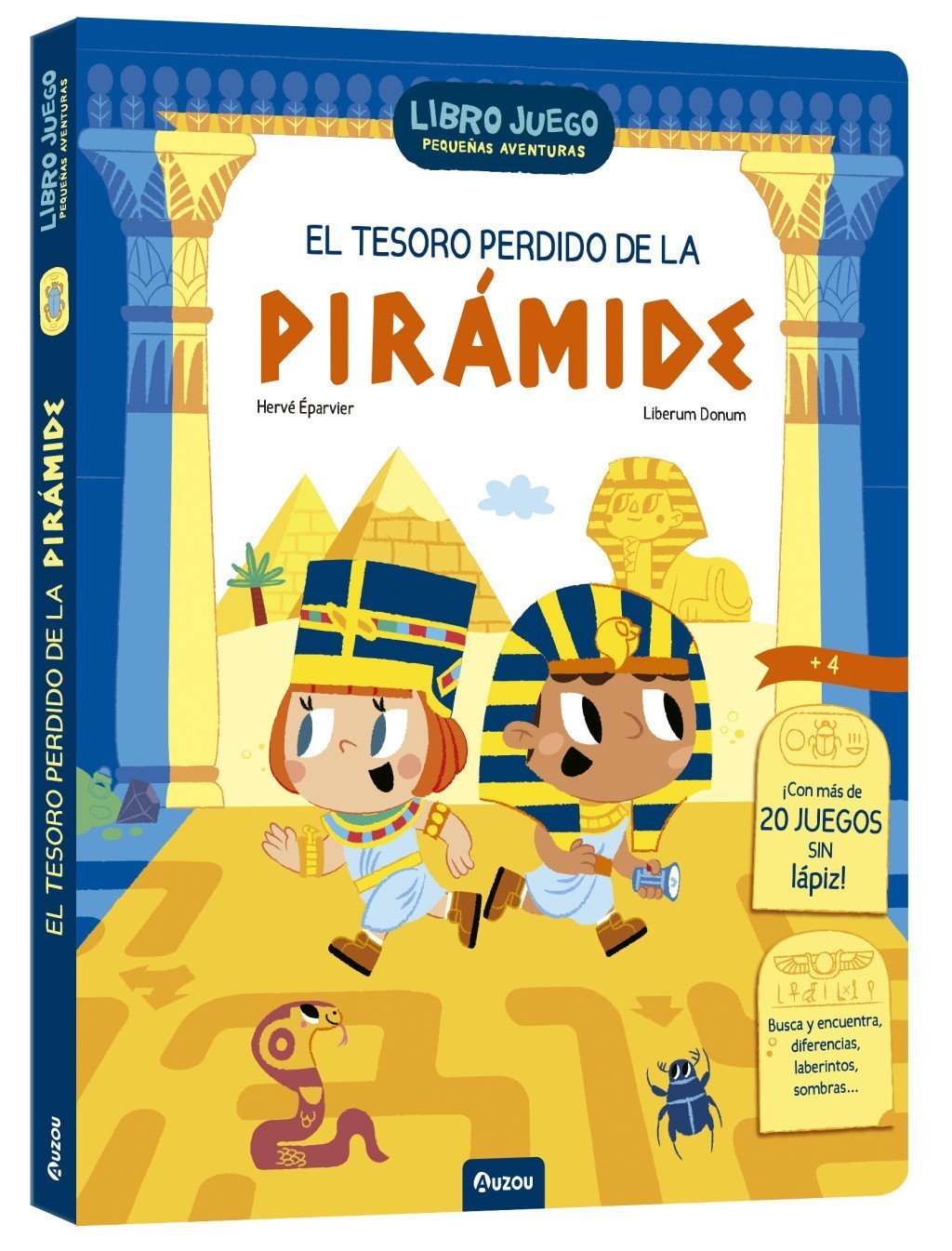 TESORO PERDIDO DE LA PIRÁMIDE. LIBRO JUEGO