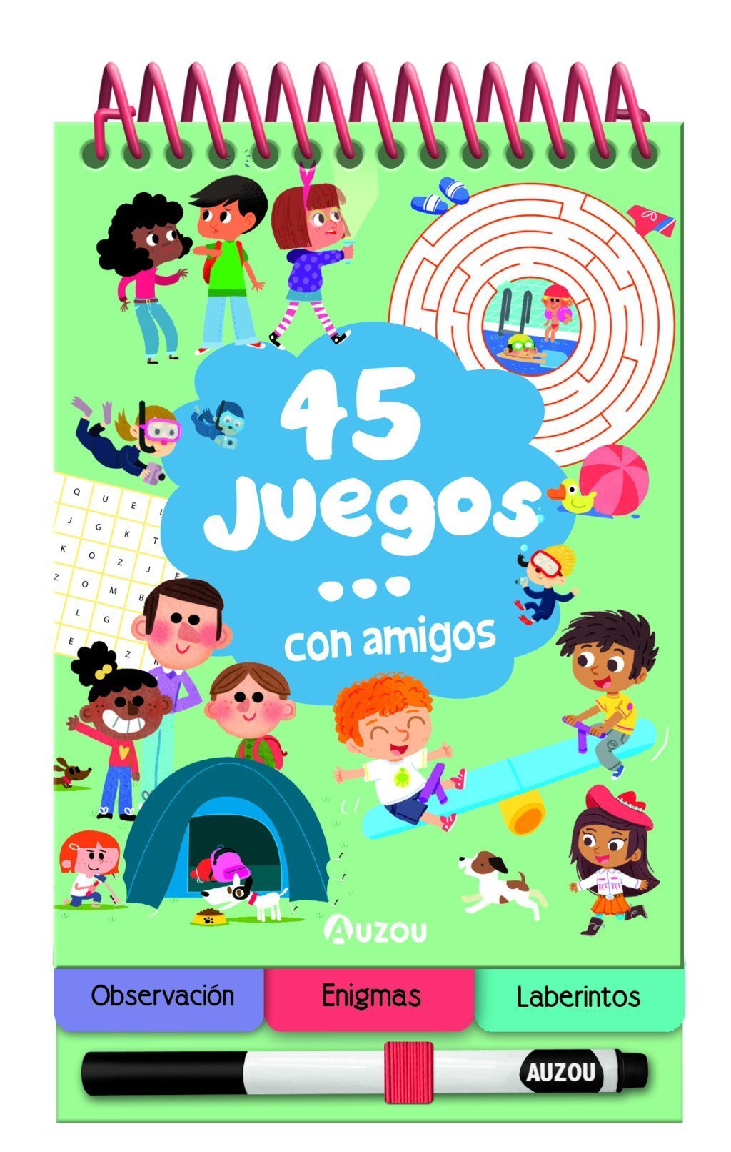 45 JUEGOS CON AMIGOS. ESPIRAL
