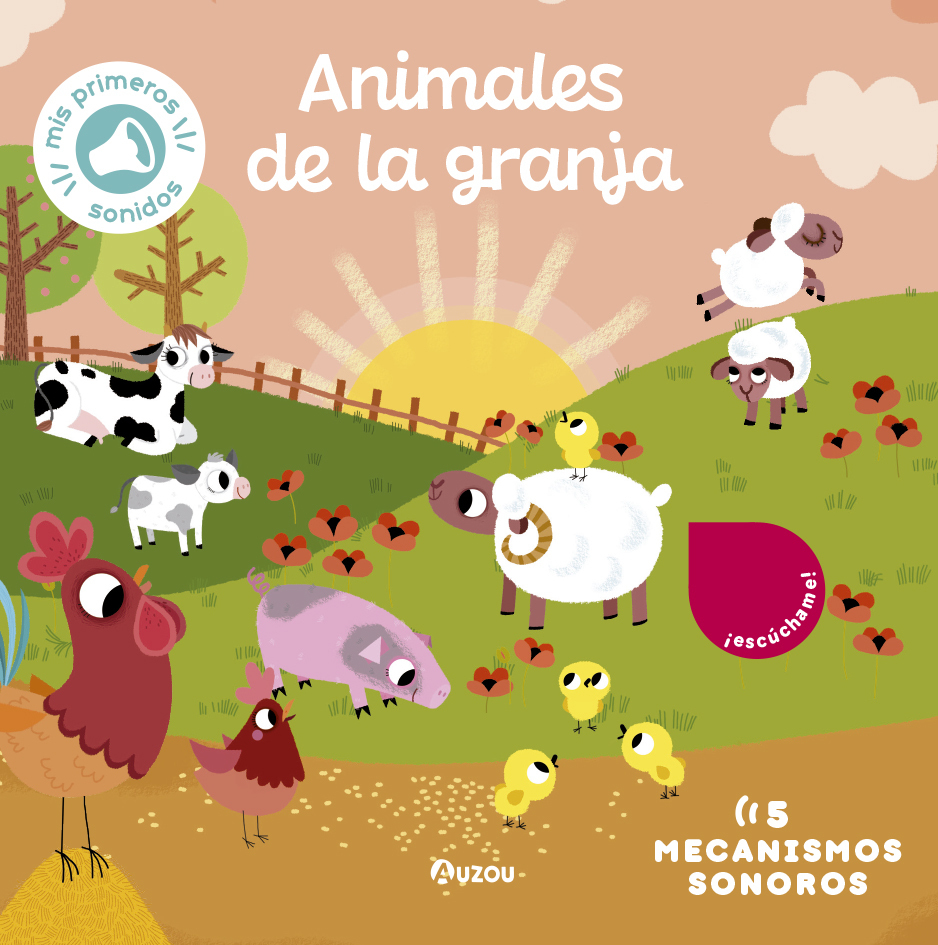 ANIMALES DE LA GRANJA, LIBRO DE SONIDOS