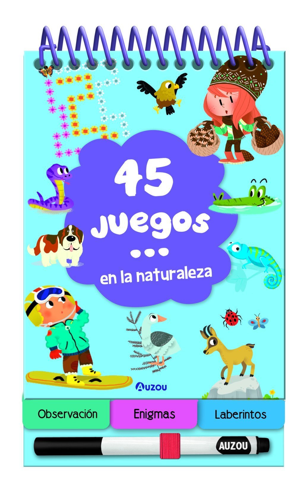 45 JUEGOS EN LA NATURALEZA. ESPIRAL