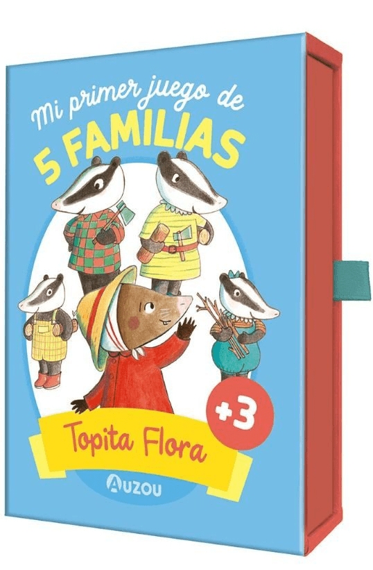 MI PRIMER JUEGO 5 FAMILIAS. TOPITA FLORA
