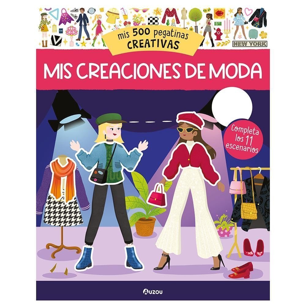 MIS 500 PEGATINAS CREATIVAS MIS CREACIONES DE MODA