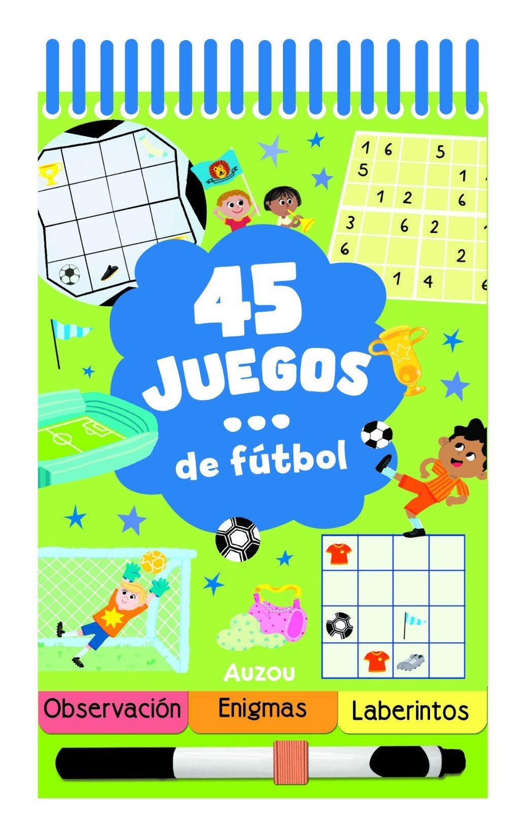 45 JUEGOS DE FÚTBOL. ESPIRAL