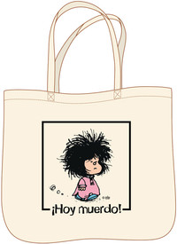 BOLSA MAFALDA. TOTE BAG. HOY MUERDO!
