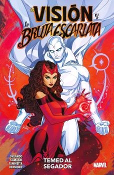 VISION Y LA BRUJA ESCARLATA. TEMED AL SEGADOR. 100% MARVEL