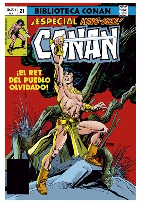 CONAN EL BARBARO,21 BIBLIOTECA CONAN