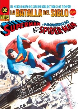 SUPERMAN VS. EL ASOMBROSO SPIDERMAN (PORTADA ALTERNATIVA ALEX ROSS)