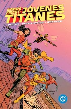 AMANECER DC. LOS JÓVENES TITANES. WORLDS FINEST. DC PREMIERE