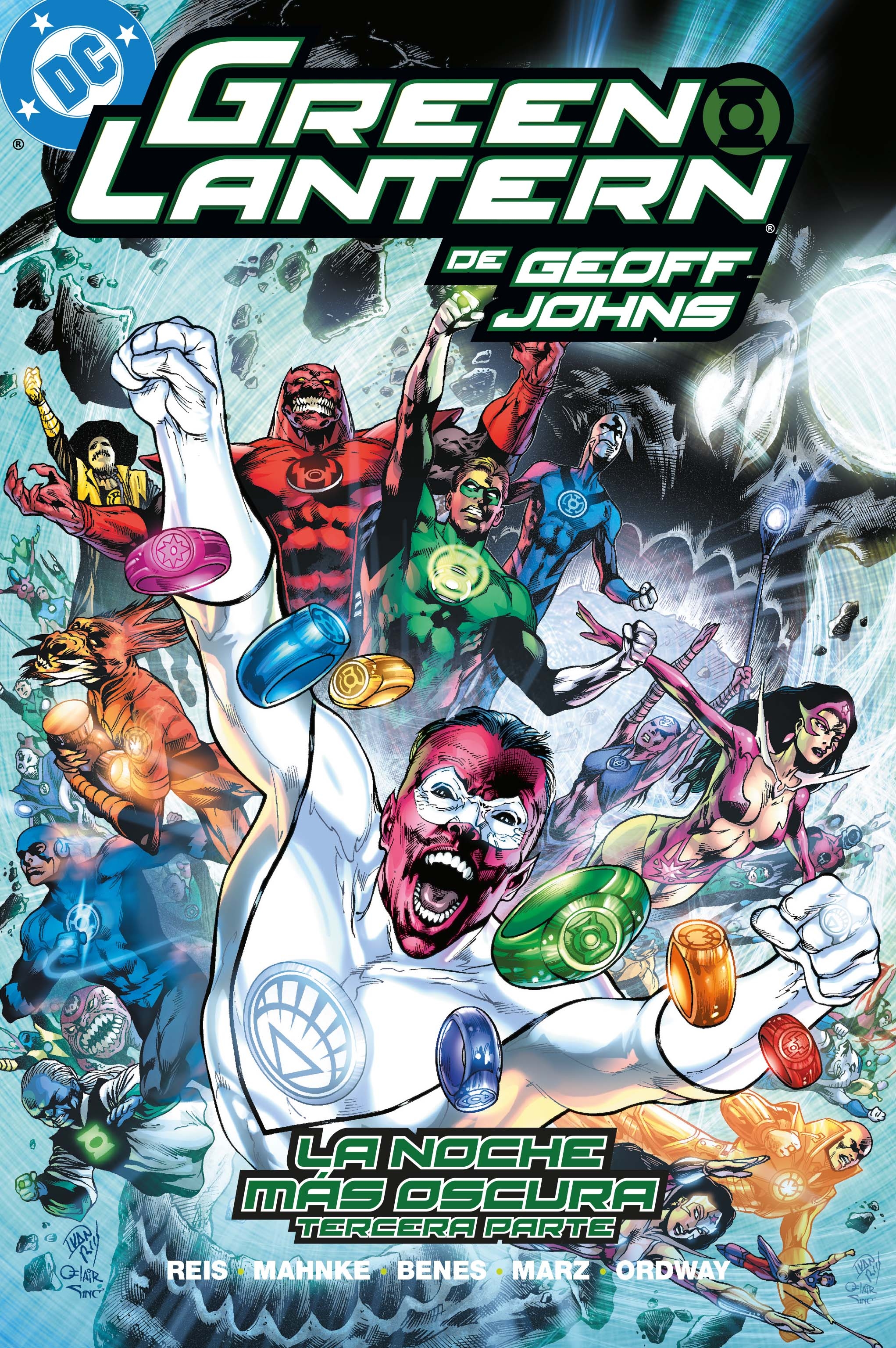 GREEN LANTERN,13 DE GEOFF JOHNS. LA NOCHE MÁS OSCURA (TERCERA PARTE)