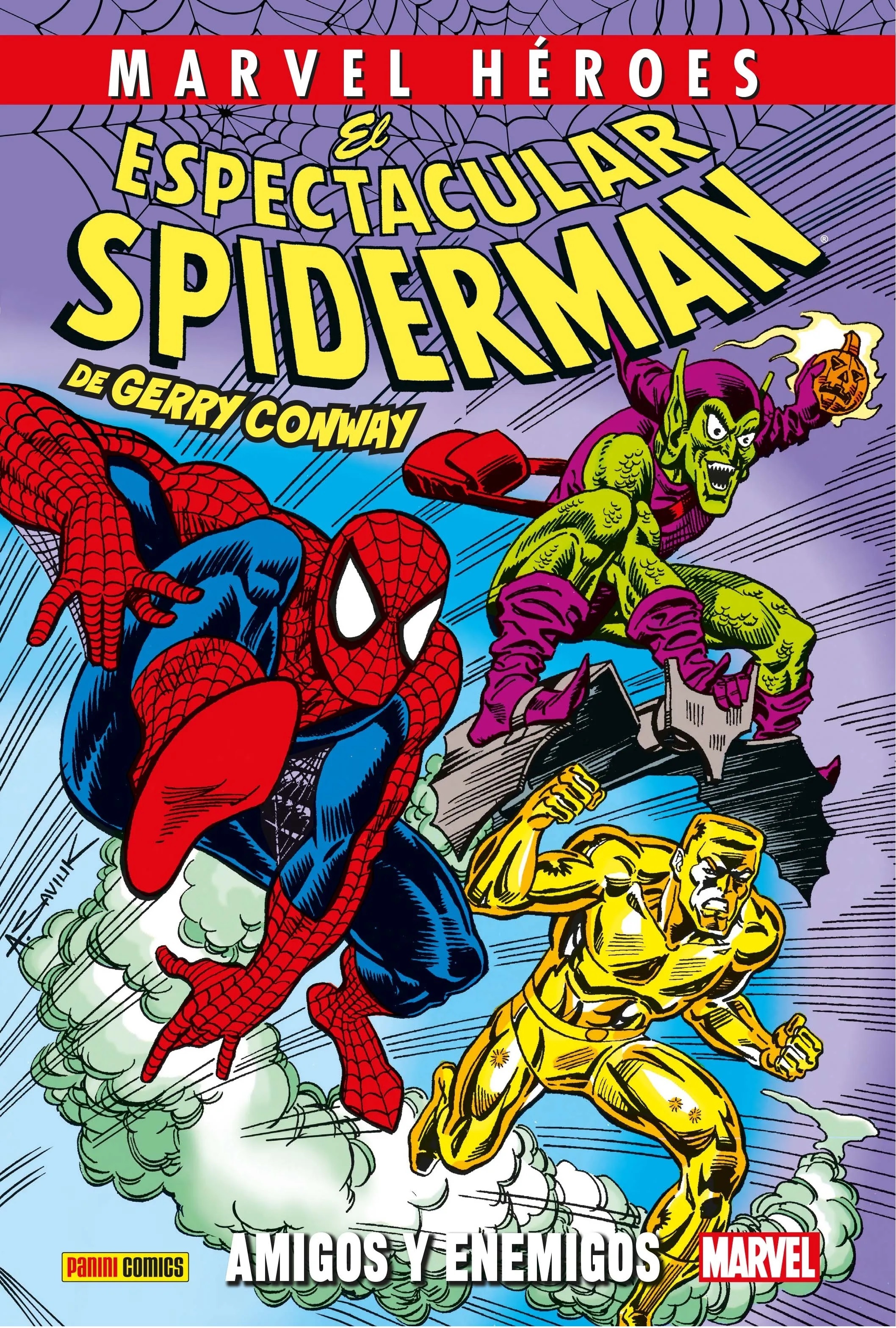 ESPECTACULAR SPIDERMAN GERRY CONWAY, 3 AMIGOS Y ENEMIGOS